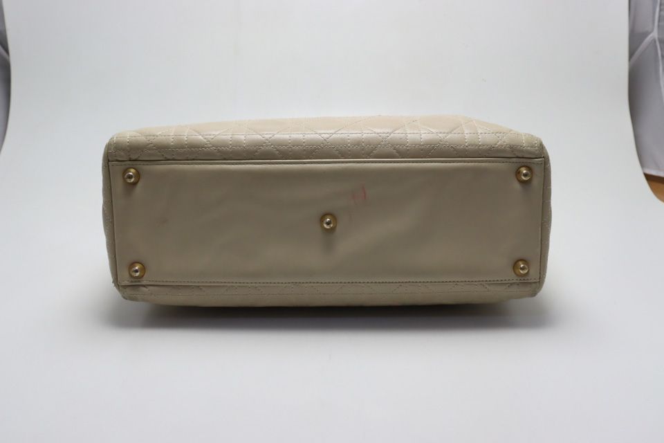 Dior Lady Cannage Leather Handbag