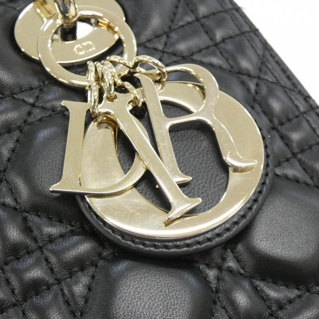 Dior Lady Bag Handbag Black