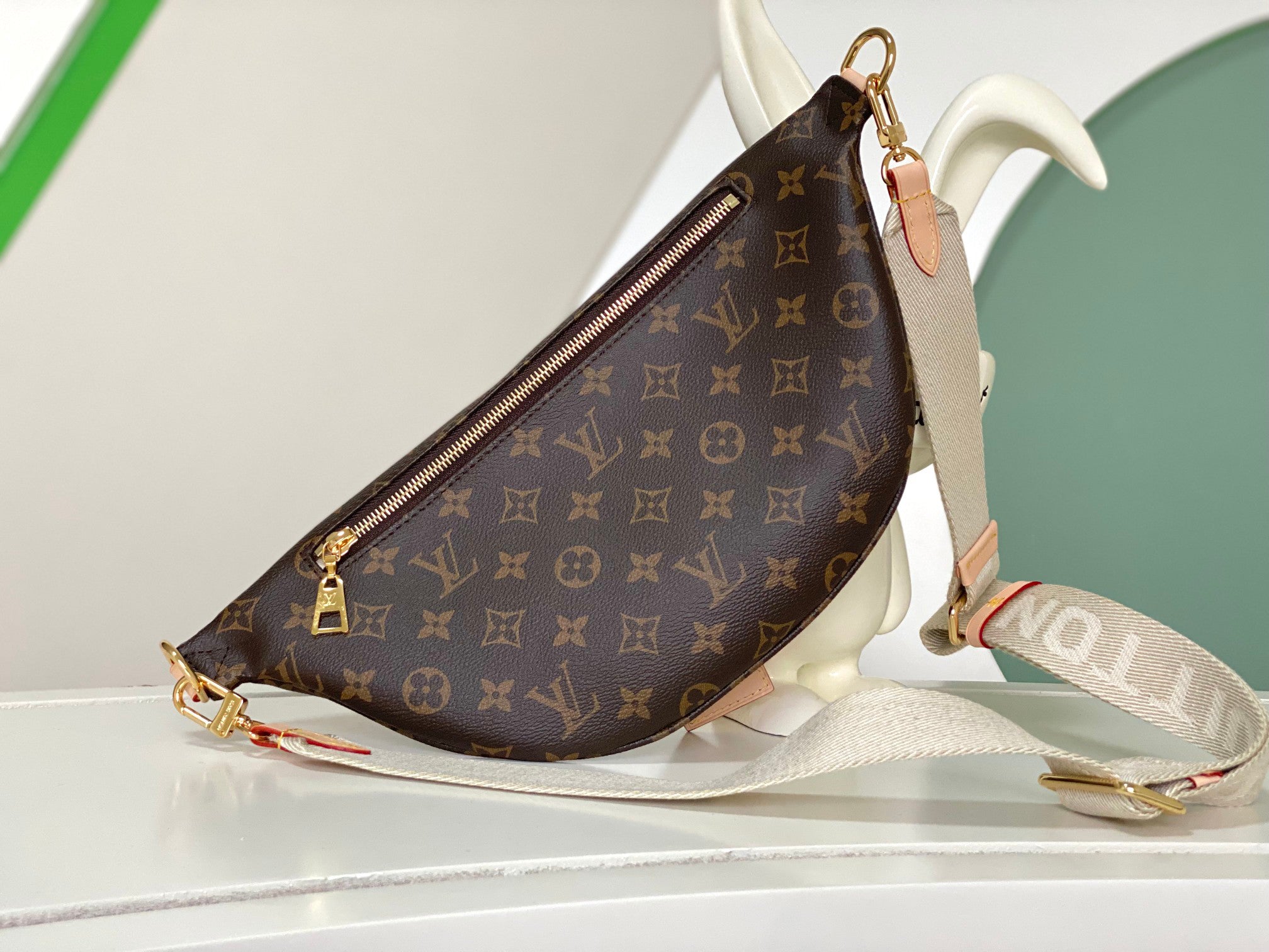 LV Monogram High Rise Bumbag