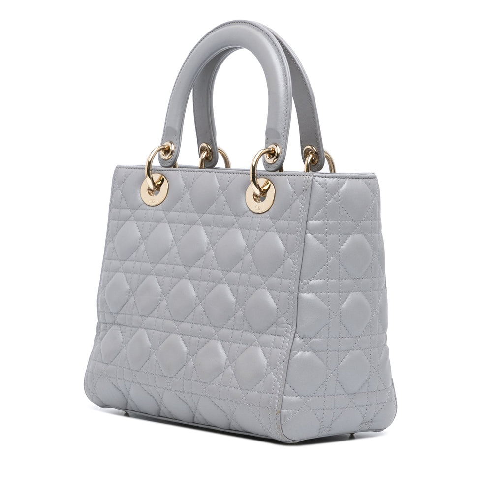 Dior Lady Dior Quilted Leather Handbag