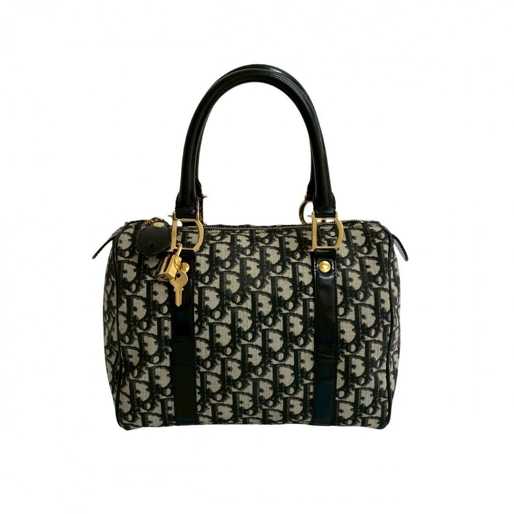 Dior Handbag Patent leather black