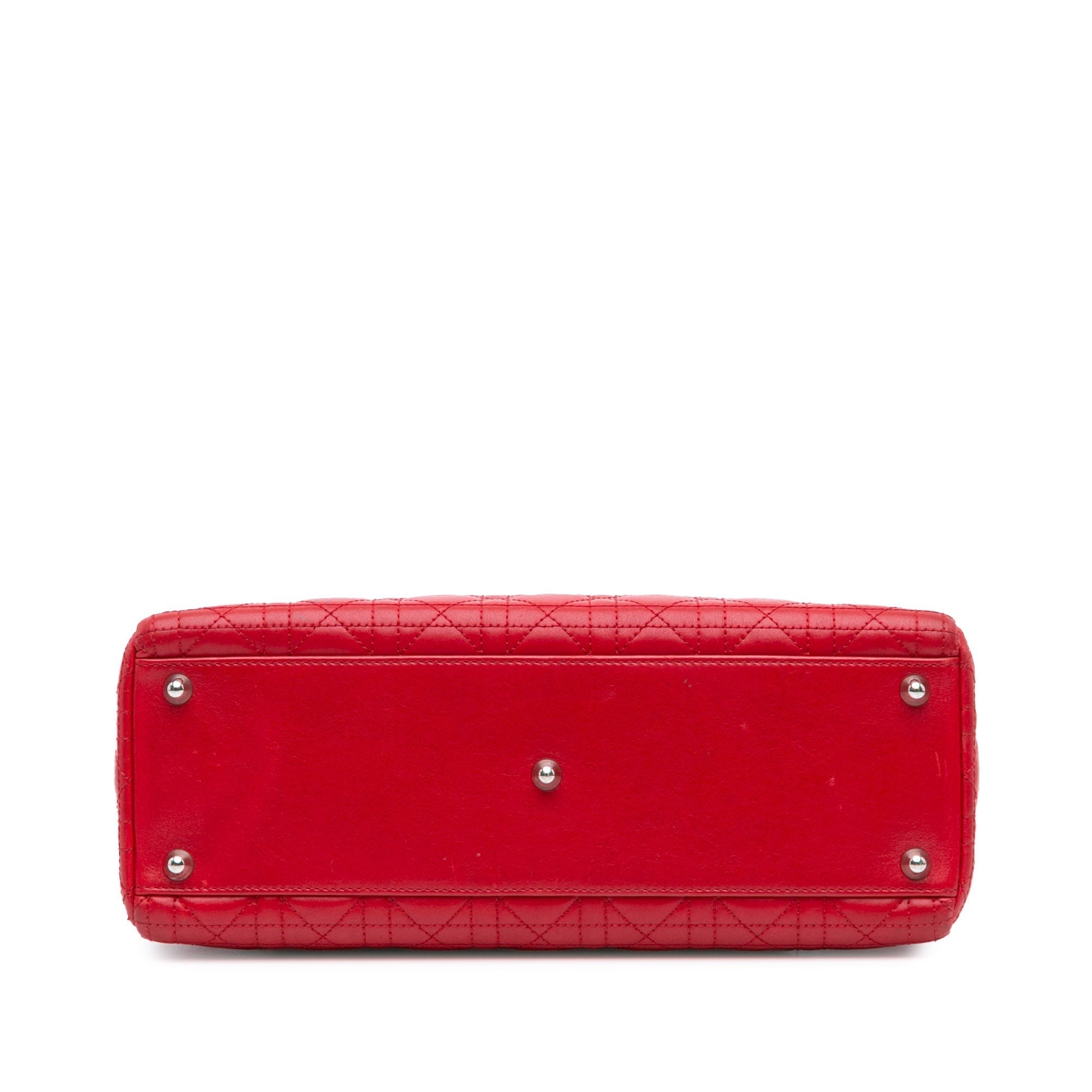 Dior Lady Dior Leather Handbag