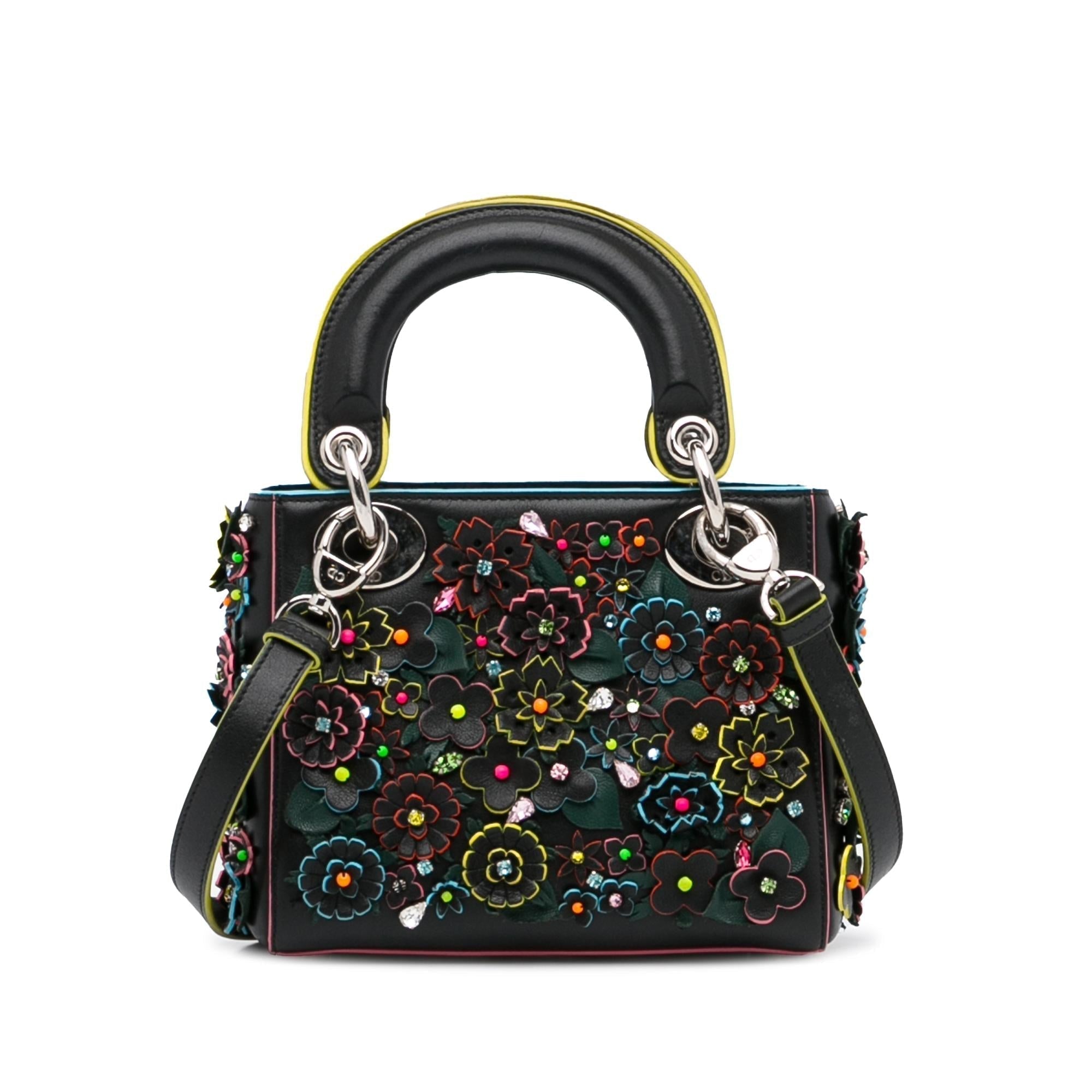 Dior Dior Flower Embroidered Bag (SHG-CjtZbT)