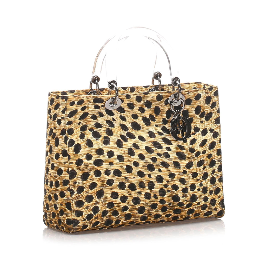Dior Canvas Medium Dior Satchel (SHG-27769)