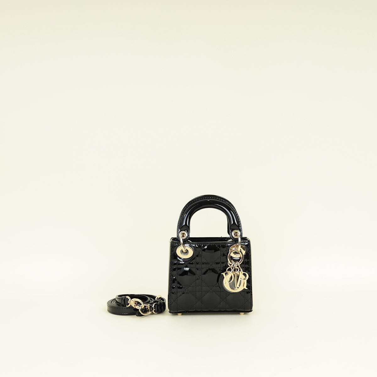 Dior Lady Dior Leather Handbag Style 114