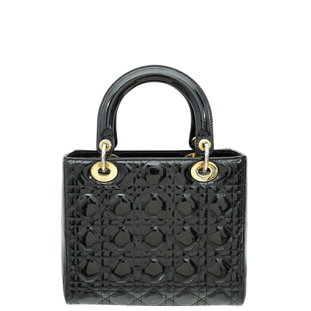 Dior Lady Dior Leather Handbag Style 45